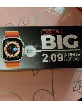 T900 Ultra Smartwatch with 2.09 Inch Display and Wireless Charging